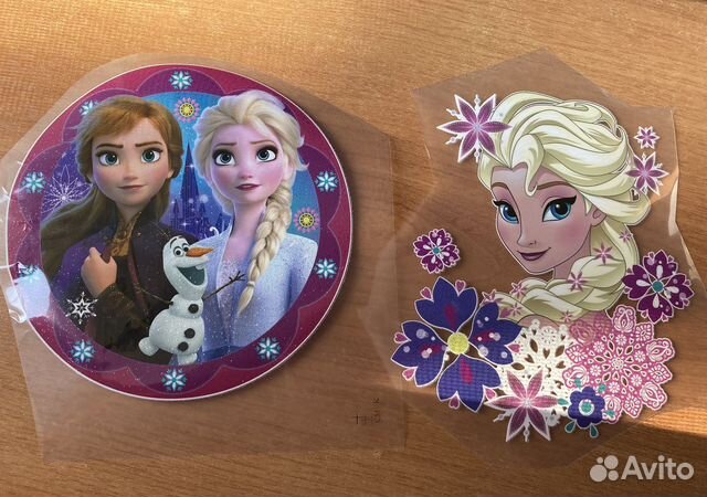 Термонаклейки на одежду аппликация Холодное сердце