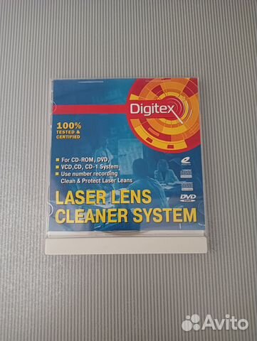 Диск для влажной чистки CD, DVD-привода