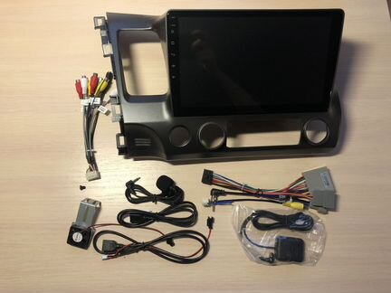 Новая магнитола Honda Civic 4d 2008 + камера