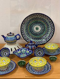 Узбекская посуда. Ляган.Ножи Пчак. Большой выбор