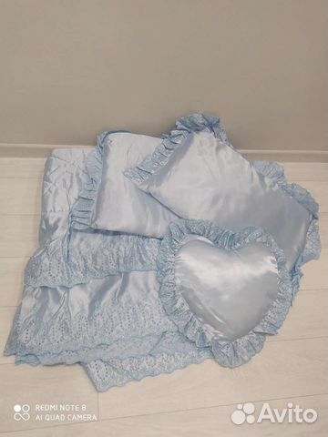 Покрывало с декор подушками Италия