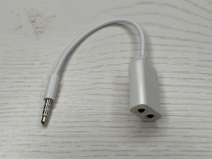 Разветвитель AUX, делитель для наушников