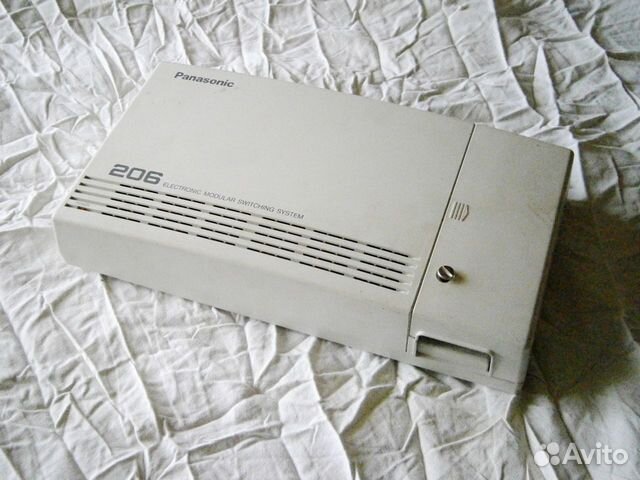 Мини атс Panasonic KX-T206RU, рабочая