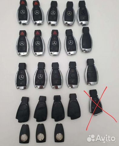 Хромированеый ключ, корпус на мерседес
