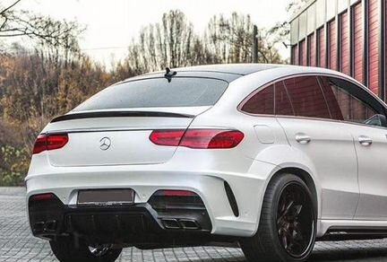 Спойлер на крышку багажника mercedes GLE coupe
