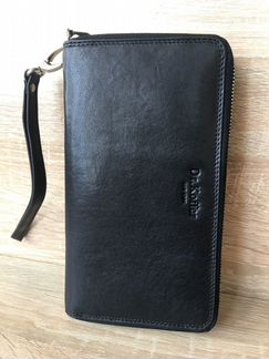Клатч визитка из натуральной кожи