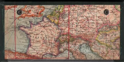 Бортовая карта ввс Германии начала 1940 года