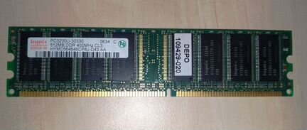 Оперативная память Hynix DDR 400 PC3200 512Mb CL3