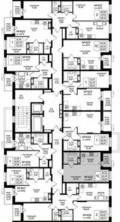 1-к квартира, 29.7 м², 10/17 эт.