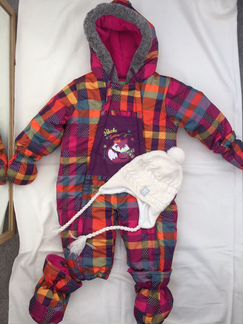 Комбинезон зимний + шапка Reima