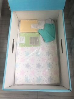 Новый матрац и коробка