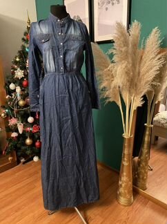 Платье джинсовое