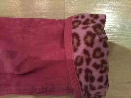 Детский костюм: утеплённые брюки и кофта, р. 116