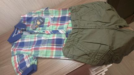 Рубашка, джинсы для мальчика