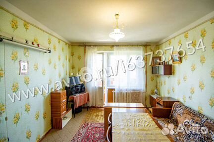 2-к квартира, 53.7 м², 3/5 эт.