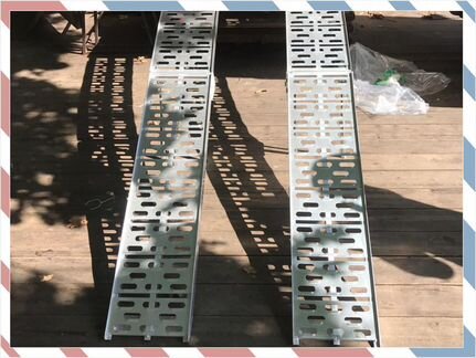 Трапы для мотоциклов (перфорация)