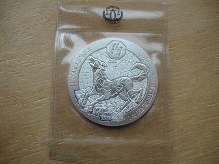 Руанда 50 франков 2017-2021 Лунная унция 5шт