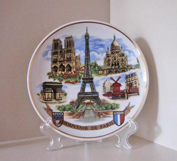 Декоративные тарелки (Париж, Прага, Созопол и др.)