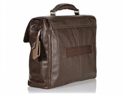 Портфель Piquadro CA1045VI, коричневый с серым