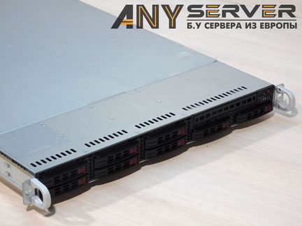 Сервер Supermicro 1027R 2xE5-2667 32Gb 8x2.5