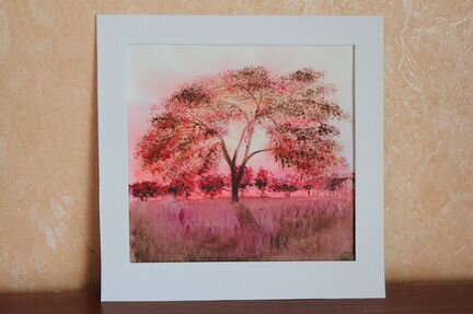 Картина акварелью 