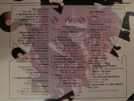 Юбилейный бокс-сет Ninja Tune 3 cd