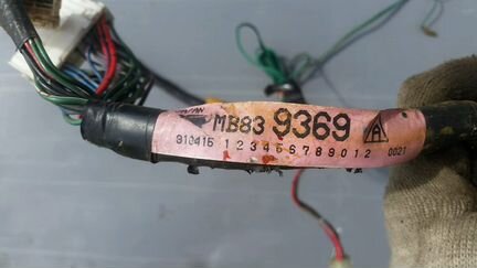 Проводка торпеды mitaubishi galant 6 E33A