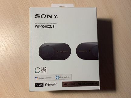 Наушники sony wf-1000xm3