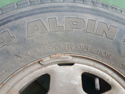 Колесо 255x75 r15