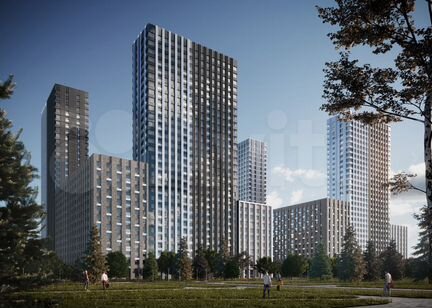1-к квартира, 32.8 м², 19/30 эт.