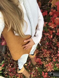 Жилетка тёплая женская