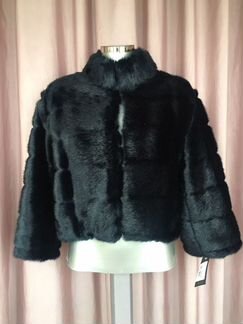 Шубка-болеро экомех Италия,М