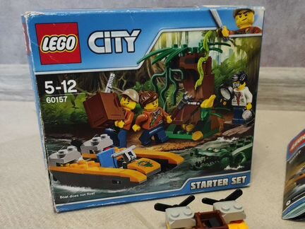 Lego City 60157 с крокодилом