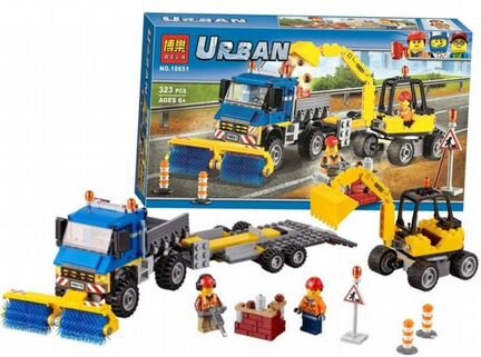 Уборочная техника аналог Lego City 60152