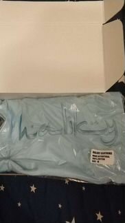 Haliky Blue Arabic Logo Tee