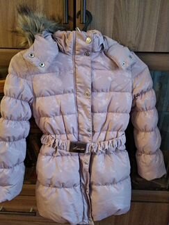 Пальто зимнее acoola,размер 134