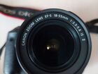 Зеркальная камера Canon EOS 600D объявление продам