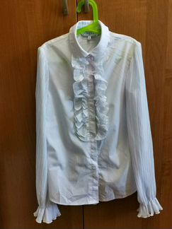 Белые блузки для школы, 2 штуки