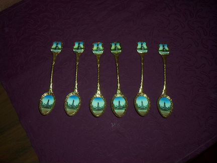 Ложки эмаль Пушкин