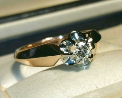 Кольцо золотое СССР