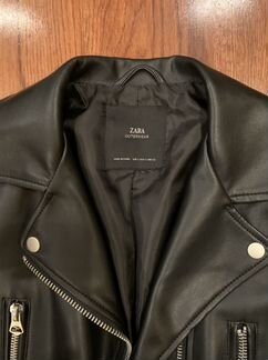 Кожаная куртка Zara