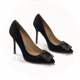 Туфли черные Manolo Blahnik