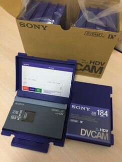 Видеокассеты Sony формата dvcam