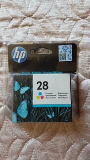 Картридж струйный HP 28, C8728AE трехцветный