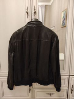 Кожаная куртка мужская