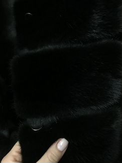 Шуба норковая c отстегивающимся низом