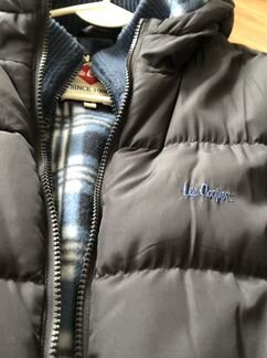 Пуховик мужской куртка lee cooper