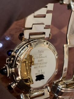 Часы Cartier Pasha gold 750*