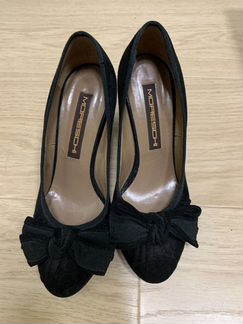 Туфли замшевые праздничные Moreschi