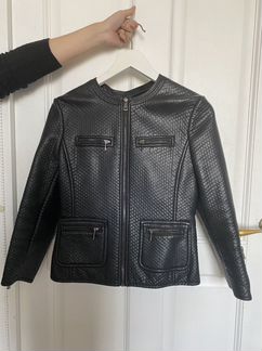 Куртка кожаная